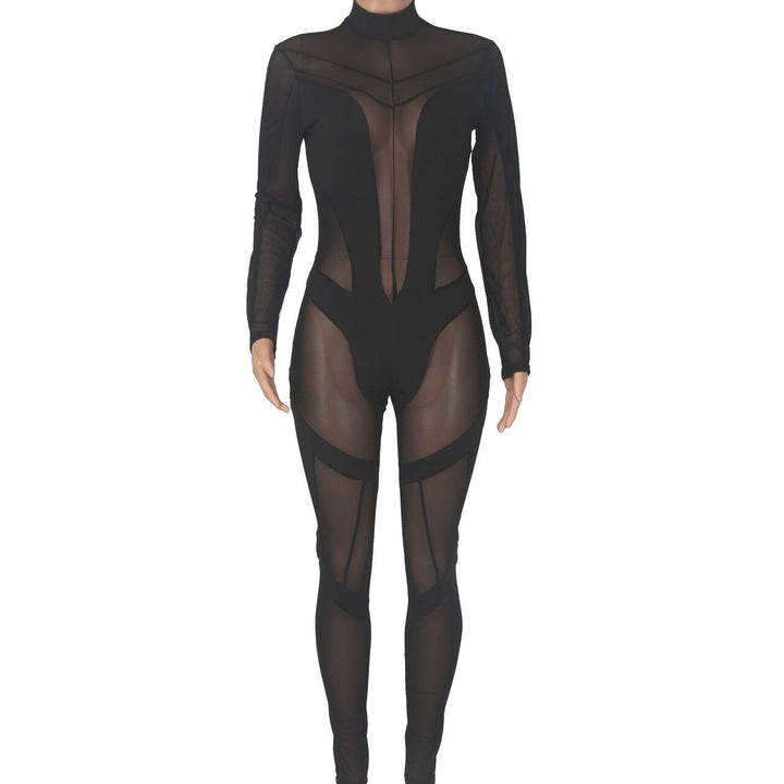 Echoine Stretch See Through Jumpsuit