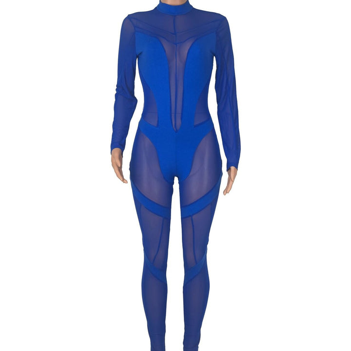 Echoine Stretch See Through Jumpsuit